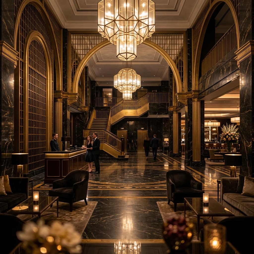 Luxury Hotel Backdrop